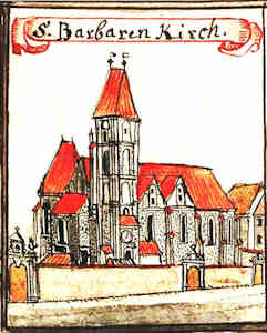 S. Barbaren Kirch - Kościół św. Barbary, widok ogólny